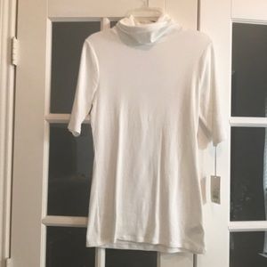 A New Day Short Sleeve Turtle Neck NWT SZL